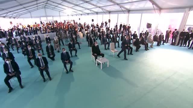 Son dakika haberleri! ZONGULDAK - Cumhurbaşkanı Erdoğan, Filyos Limanı Açılışı ve Doğalgaz İşleme Tesisleri Temel Atma Töreni ne katıldı