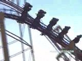 X montagne russe looping  roller coaster