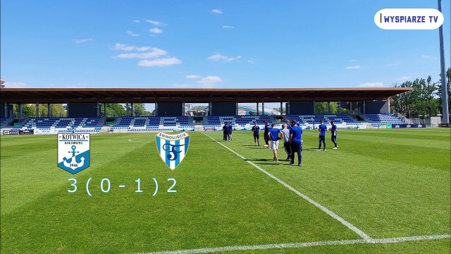 Skrót z meczu i wypowiedź trenera Kotwica Kołobrzeg 3 - 2 ( 0 - 1 ) Flota Świnoujście