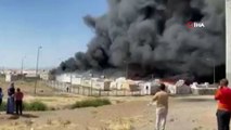 - Irak’ta göçmen kampında büyük yangın- Yaklaşık 400 çadır kül oldu, bin 400 göçmen evsiz kaldı