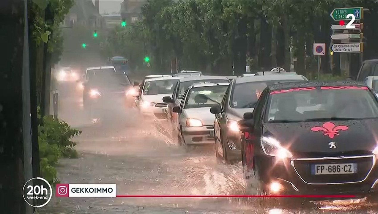 Intempéries à Reims : deux mois de précipitations en quelques heures
