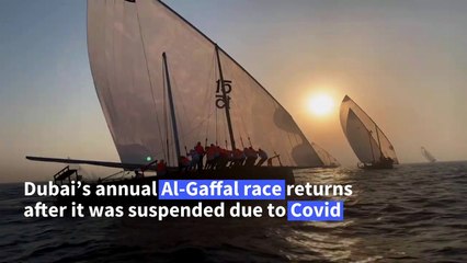 Dubai's annual al-Gaffal race returns after Covid suspension