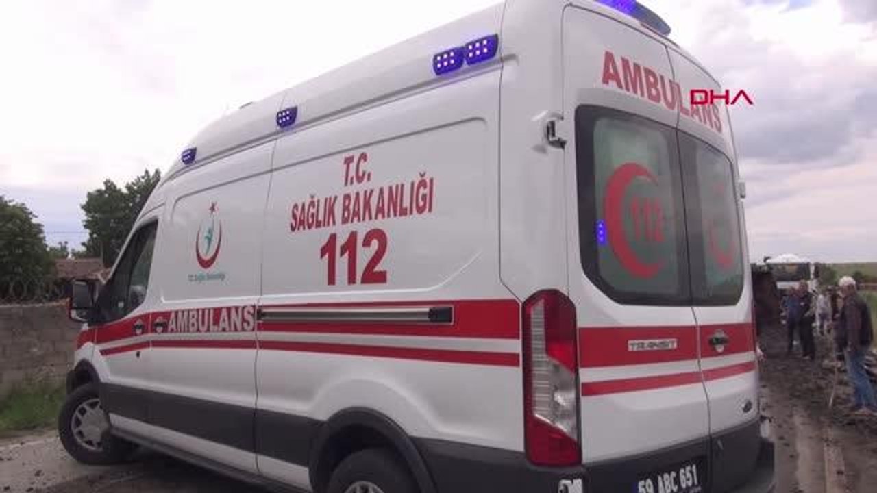 TEKİRDAĞ EVİN DEPO DUVARINA ÇARPAN TIR'IN SÜRÜCÜSÜ ÖLDÜ