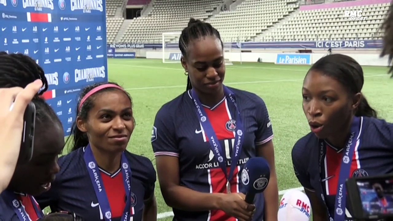 PSG féminin : "À nous d’avoir des larmes de joie" savoure Geyoro après le premier titre