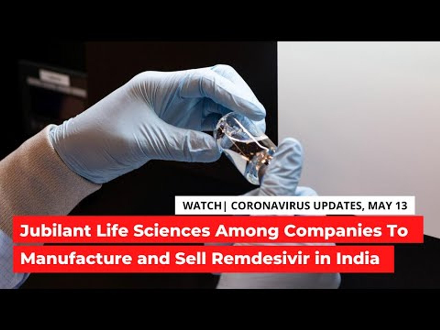 ⁣COVID-19 Updates | Jubilant Life Sciences Among Companies to Manufacture & Sell Remdesivir in In