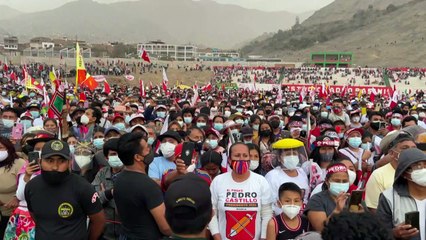 A hora da verdade entre Fujimori e Castillo no Peru