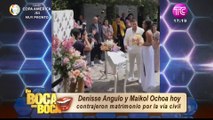 Así fue la boda de Denisse Angulo y Maikol Ochoa