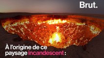 Ce cratère brûle sans interruption depuis 1971