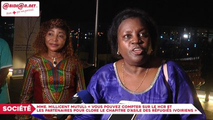 Mme. Millicent Mutuli: « vous pouvez compter sur le HCR et les partenaires pour clore le chapitre d’asile des réfugiés ivoiriens »