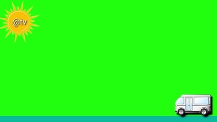 greenscreen car running