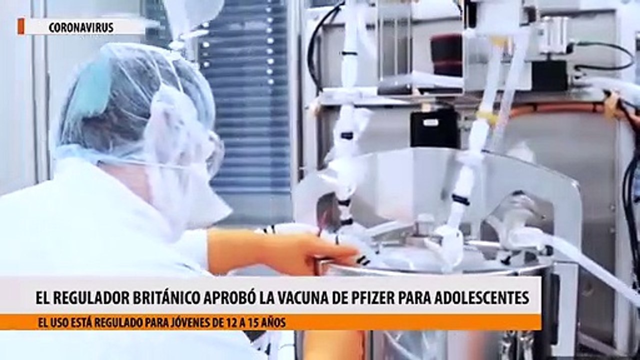 El regulador británico aprobó la vacuna de pfizer para adolescentes