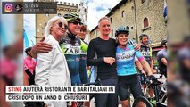 Covid, Sting lancia una fondazione per aiutare bar e ristoranti italiani colpiti dalla pandemia