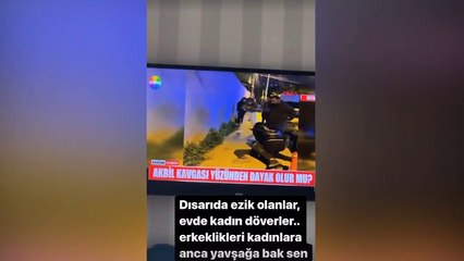 Ebru Polat o haberi izlerken çileden çıktı: Dışarıda ezik olanlar evde kadın döverler...
