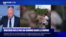 Emmanuel Macron giflé: deux personnes ont été interpellées après l'incident