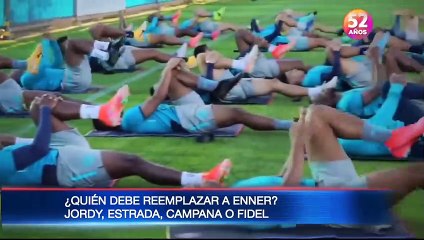 Se filtra alineación de Ecuador para enfrentar a Perú