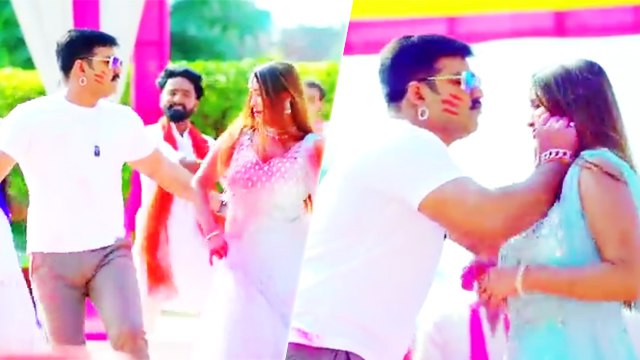 पवन सिंह के सॉन्ग 'लहंगवा लस लस करता' ने पूरे किए 100 मिलियंस व्यूज,नीलम गिरी का दिखा जलवा