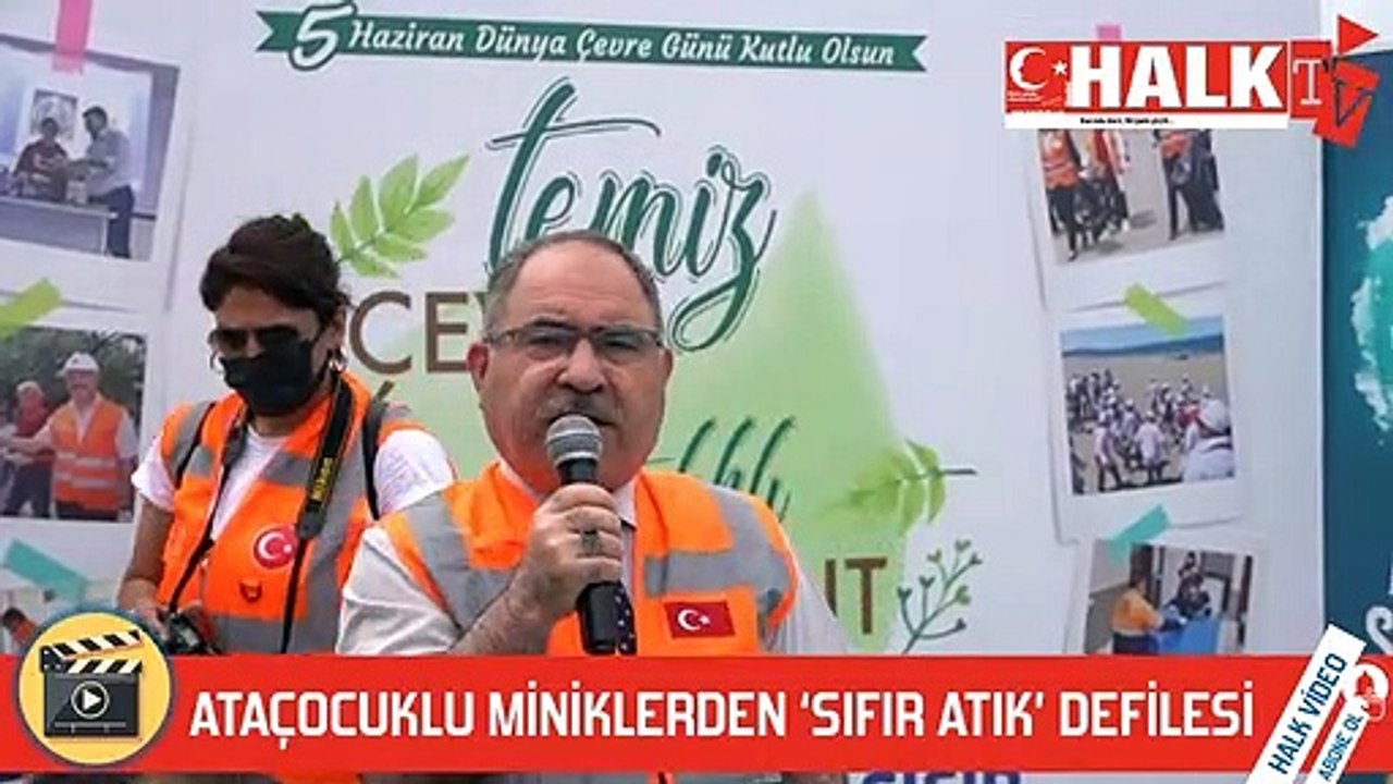 AtaÇocuklu miniklerden  ‘Sıfır Atık’ defilesi 
