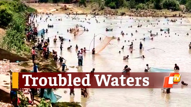 Hundreds In Odisha Gather For Fishing In Village Pond During #COVID19 Lockdown