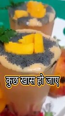 Quick & Healthy Mango Smoothie I Tasry मांगो स्मूदी I Summer Drinks I Mango Chunk Smoothie by Safina Kitchen
