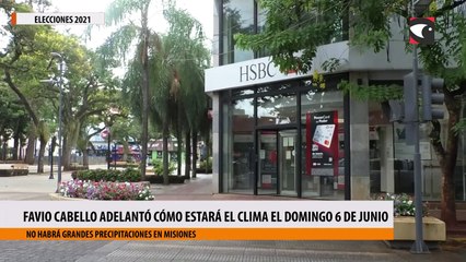 Favio cabello adelantó cómo estará el clima el domingo 6 de junio