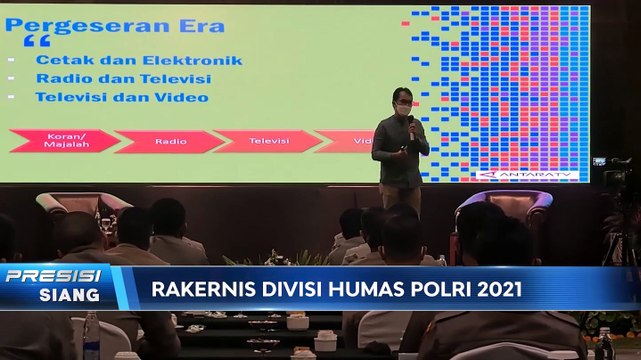 Kontribusi Polri Tv Radio Dalam Rakernis Divhumas Polri