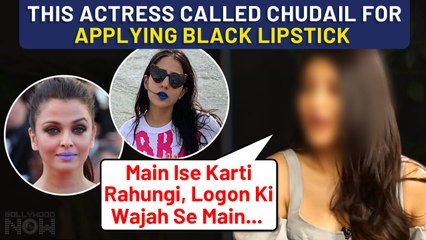 After Aishwarya & Sara, This Actress Called 'CHUDAIL' For Her BLACK Lipstick | Hits Back At Trolls