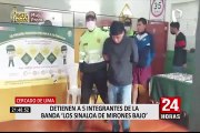 Caen ladrones dedicados a la microcomercialización de drogas y robos al paso