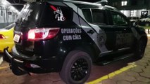 Jovem de 23 anos é detido com drogas ilícitas pelo Choque em ônibus intermunicipal vindo de Medianeira