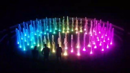 Music and Colors Fountain Ella Aqaba نافورة موسيقى والوان ايلا العقبة
