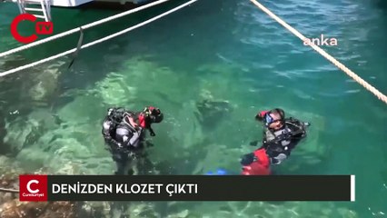 Dalgıçlar tarafından çıkarıldı, görenleri şaşkına çevirdi
