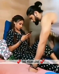 Cute husband's and wife couple Cute couple goal ‍❤️‍ with romantic song viral Insta Reels status trendvideo whatsapp  Viral song