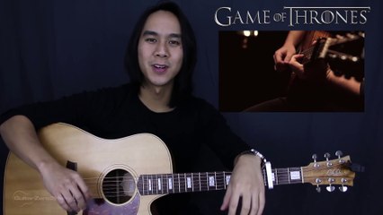 Game Of Thrones Theme Song Acoustic Guitar Cover + Video Lesson Tutorial (Boyce Avenue Version)