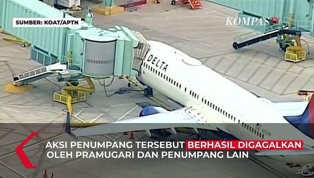 Penumpang Delta Airlines Paksa Masuk Kokpit, Pesawat Dialihkan ke New Mexico