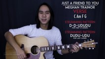 Just A Friend To You - Meghan Trainor Guitar Lesson Tutorial   Acoustic Cover