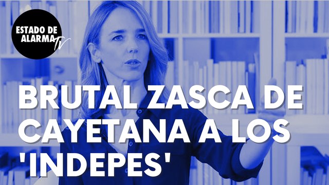 Brutal zasca de Cayetana Álvarez de Toledo a los ‘indepes’ por los indultos que se oye desde Madrid