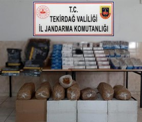 Son dakika haberi: Tekirdağ'da kaçak tütün operasyonu