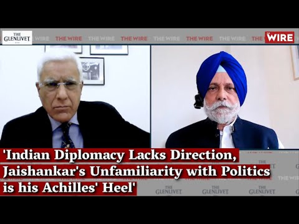 'Indian Diplomacy Lacks Direction, Jaishankar's Unfamiliarity with Politics is his Achilles' Heel'