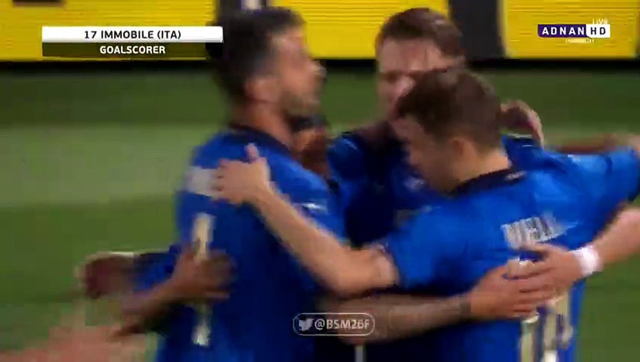 اهداف اللقاء | إيطاليا 4 × 0 التشيك