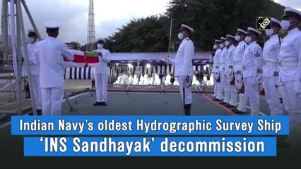 Indian Navy’s oldest Hydrographic Survey Ship ‘INS Sandhayak’ decommissioned