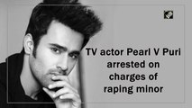 TV actor Pearl V Puri arrested on charges of raping minor