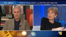 Marco Travaglio, Paolo Mieli e Mariolina Sattanino a  Otto e Mezzo del 5 Giugno 2021