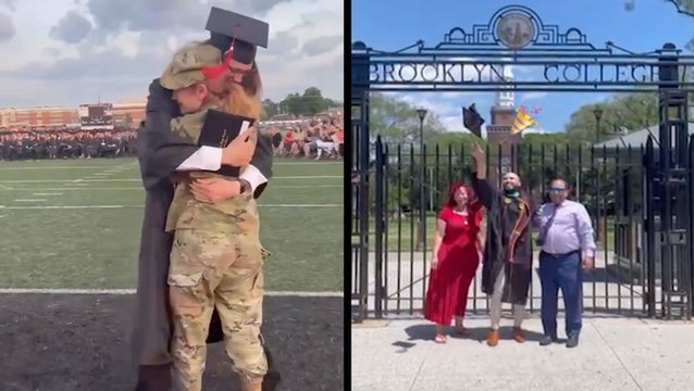 Sibling's Surprise Reunion At Graduation & A Walk Down Memory Lane