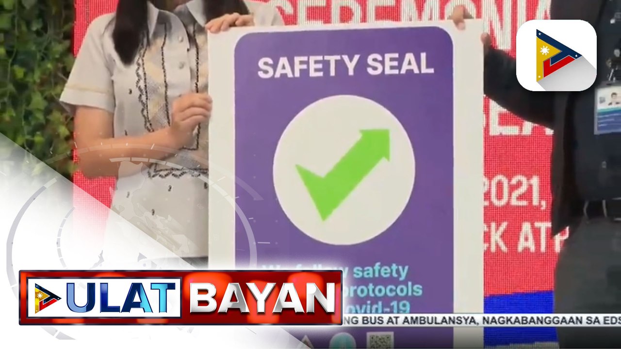 Mall sa Quezon City, binigyan ng Safety Seal certification video