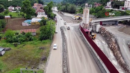Giresun'u İç Anadolu’ya bağlayacak Dereli Yolu'nda sona gelindi