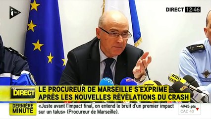 Crash A 320 : "Cela peut s'analyser comme un acte volontaire du co-pilote"