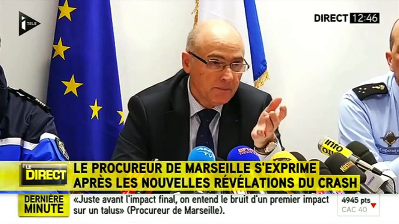 Crash A 320 : "Cela peut s'analyser comme un acte volontaire du co-pilote"