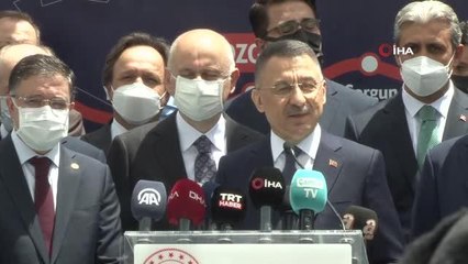Cumhurbaşkanı Yardımcısı Oktay: "Demiryolu ağımızda yaklaşık 12 bin 800 kilometreye ulaşmış durumdayız"