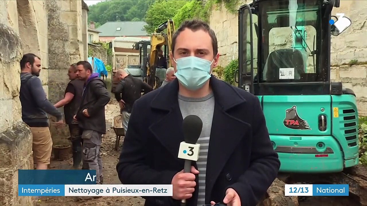 Intempéries dans l'Aisne : grand nettoyage après plusieurs coulées de boue