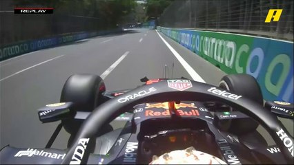 حادث لسيارة فيرشتابن يتسبب في توقف التجارب الحرة الثالثة