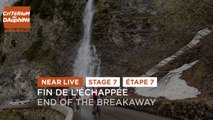 #Dauphiné 2021- Étape 7 / Stage 7 - Fin de l'échappée / End of the breakaway